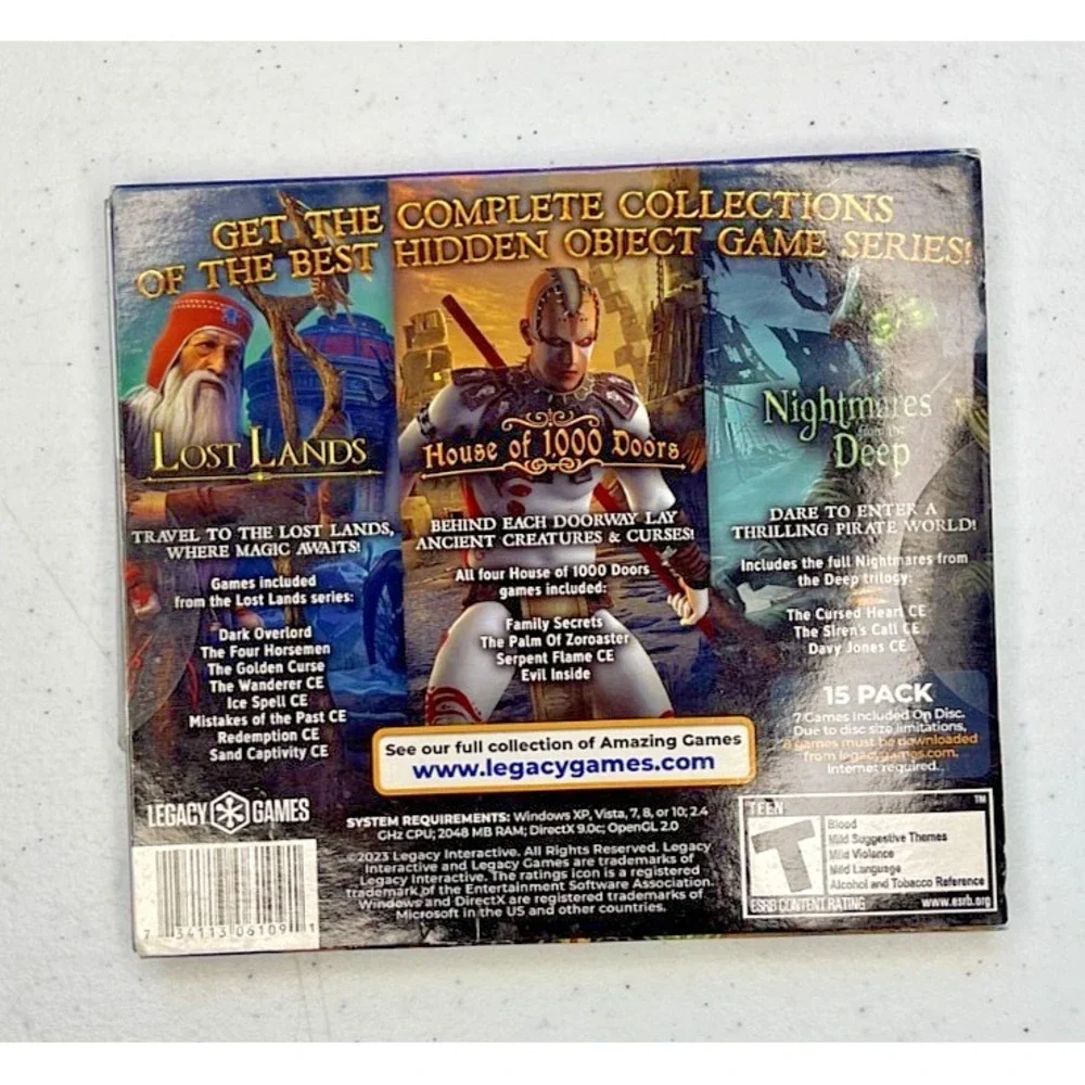 Legacy Amazing Hidden Object Games for PC: Mega Pack: Complete Collections
